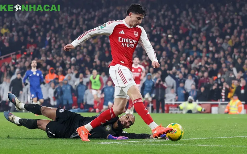 arsenal danh bai chelsea
