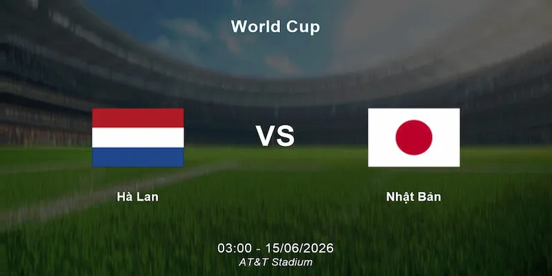 ha lan vs nhat ban