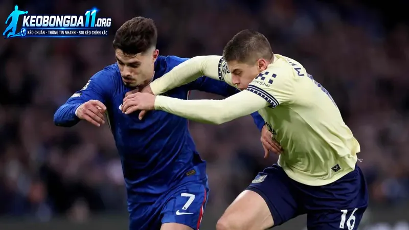 thuc luc va phong do truoc tran cua everton vs chelsea