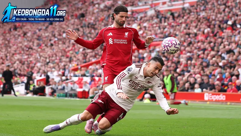 thuc luc va phong do truoc tran cua liverpool vs arsenal